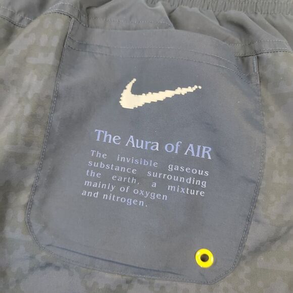 Nike Men’s 2XL Navy Blue Swim Trunks Lined Beach Athletic Shorts - Picture 9 of 10